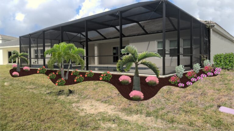 back of lanai